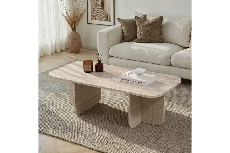 Salrin Sofabord 120 cm - Brun - Møbler - Borde - Sofabord