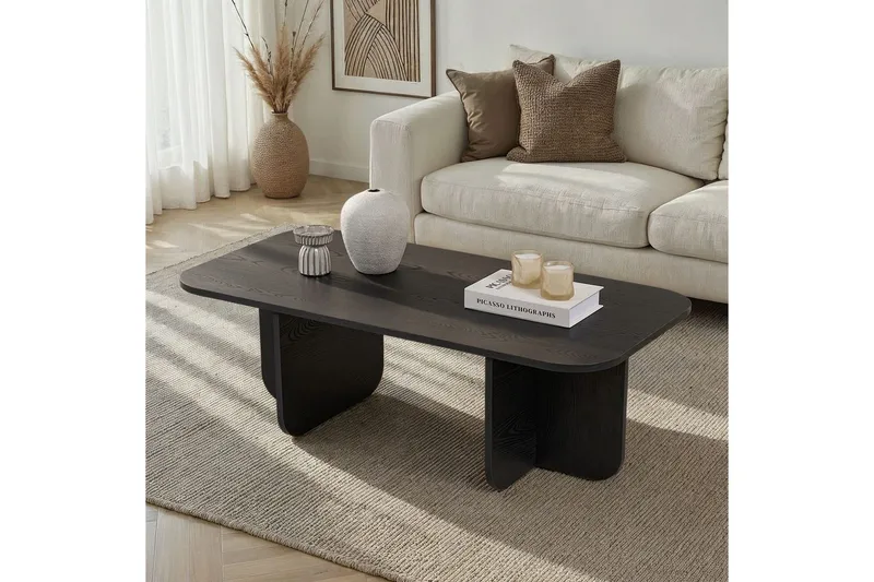 Salrin Sofabord 120 cm - Sort - Møbler - Borde - Sofabord