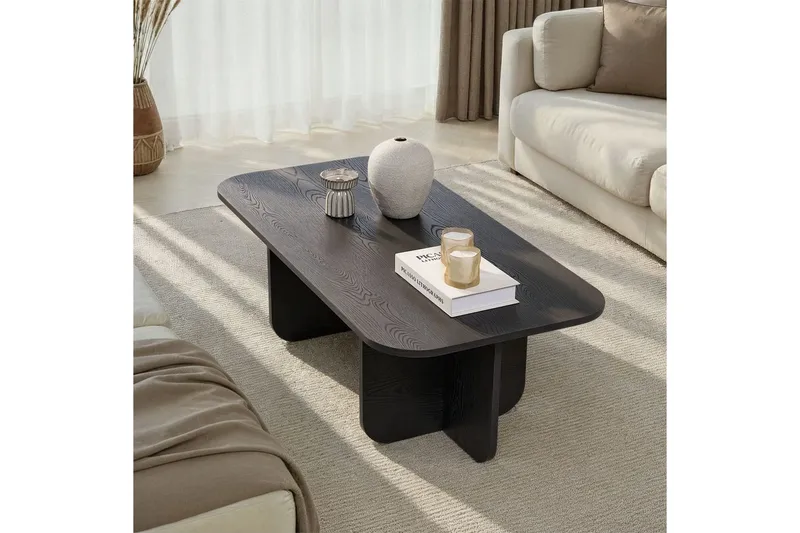 Salrin Sofabord 120 cm - Sort - Møbler - Borde - Sofabord