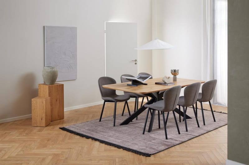 Salupa Spisebord 100 cm Rektangulært - Natur - Møbler - Borde - Spisebord og køkkenbord