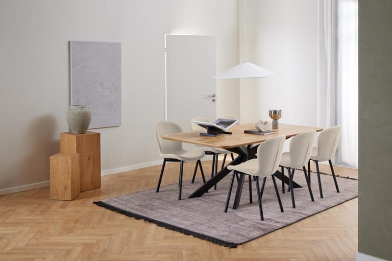 Salupa Spisebord 100 cm Rektangulært - Natur - Møbler - Borde - Spisebord og køkkenbord