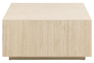 Samon Kvadratisk Sofabord 90 cm i Sten - Beige - Møbler - Borde - Sofabord