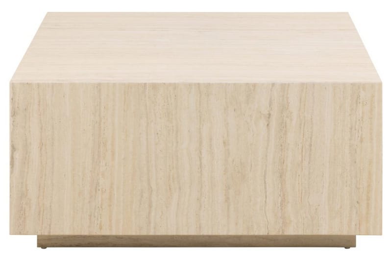 Samon Kvadratisk Sofabord 90 cm i Sten - Beige - Møbler - Borde - Sofabord