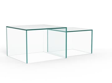 Samon Sofabord 50 cm - Krystalklar - Møbler - Borde - Sofabord