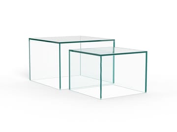 Samon Sofabord 50 cm - Krystalklar - Møbler - Borde - Sofabord