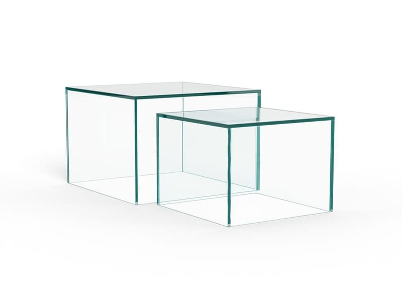 Samon Sofabord 50 cm - Krystalklar - Møbler - Borde - Sofabord