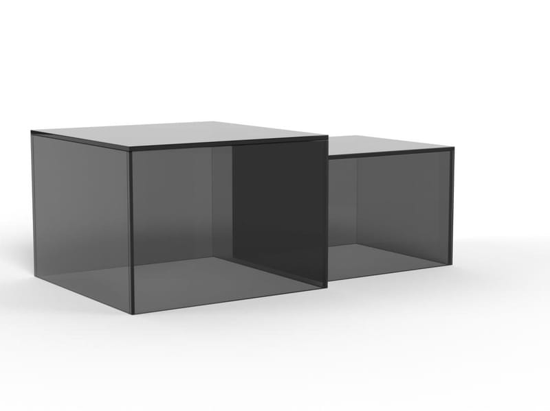 Samon Sofabord 50 cm - Røgfarvet - Møbler - Borde - Sofabord