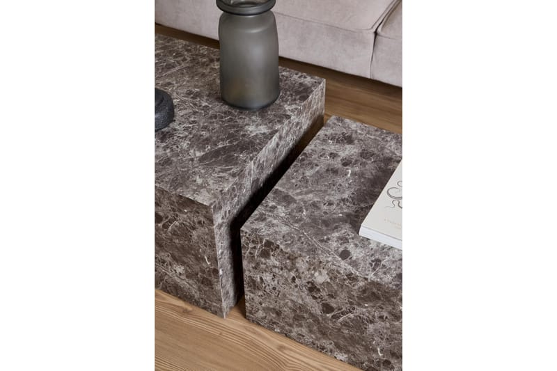 Samon Sofabord 58 cm - Brun - Møbler - Borde - Sofabord