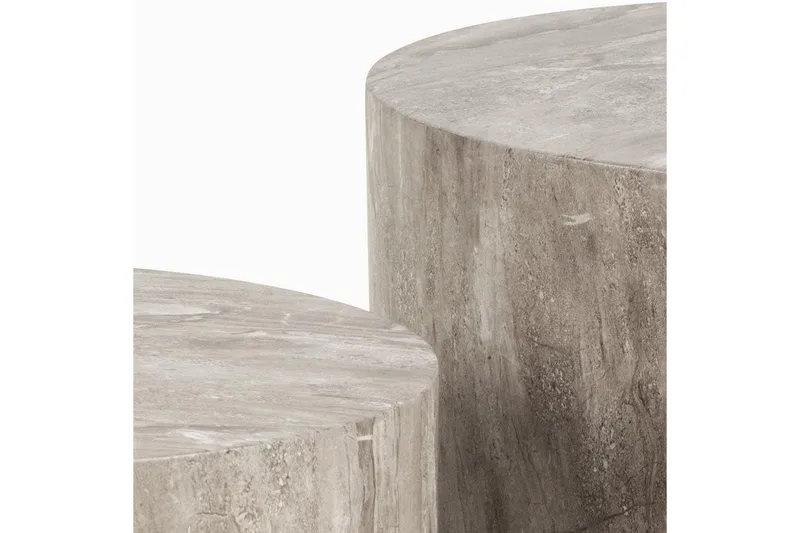 Samon Sofabord 58 cm - Grå - Møbler - Borde - Sofabord