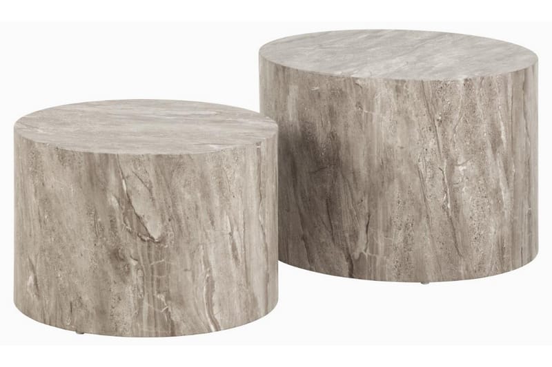 Samon Sofabord 58 cm - Grå - Møbler - Borde - Sofabord