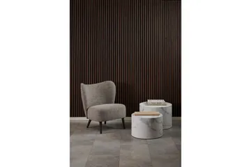 Samon Sofabord 58 cm - Hvid - Møbler - Borde - Sofabord
