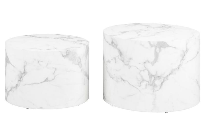 Samon Sofabord 58 cm - Hvid - Møbler - Borde - Sofabord