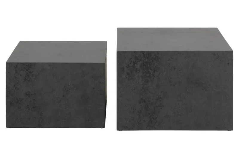 Samon Sofabord 58 cm - Sort - Møbler - Borde - Sofabord