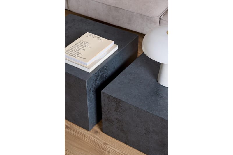 Samon Sofabord 58 cm - Sort - Møbler - Borde - Sofabord