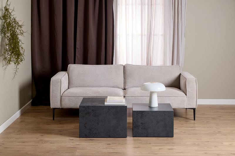 Samon Sofabord 58 cm - Sort - Møbler - Borde - Sofabord