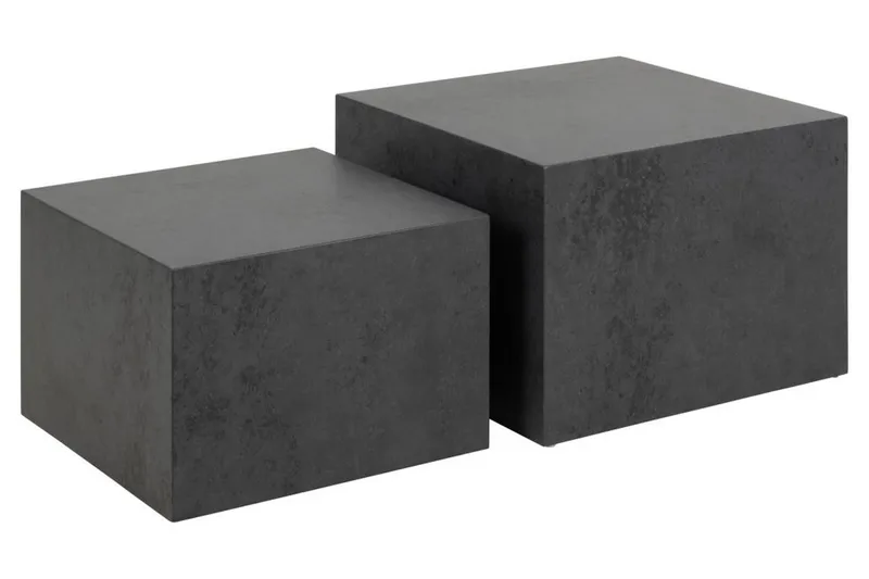 Samon Sofabord 58 cm, Sort