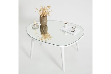 Samtens Sofabord 75 cm - Hvid - Møbler - Borde - Sofabord