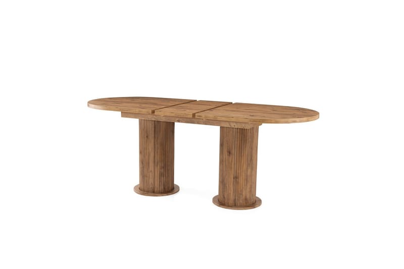 Samtens Spisebord 180 cm Rektangulær - Valnød - Møbler - Borde - Spisebord og køkkenbord