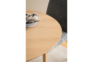 Sanae Spisebord 105 cm Rund - Eg - Møbler - Borde - Spisebord og køkkenbord