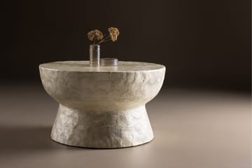 Sandön Sofabord 70 cm Rundt - Lysegrå - Møbler - Borde - Sofabord