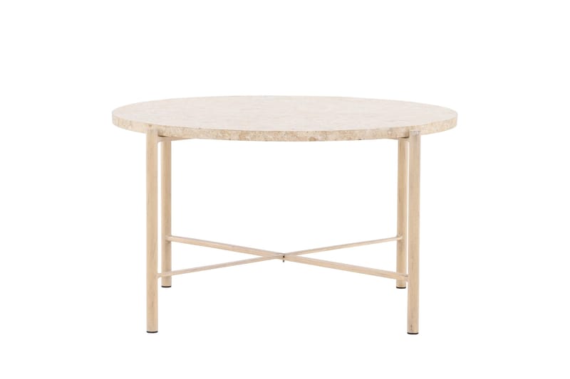 Sandhamn Sofabord 70 cm Rund - Beige - Møbler - Borde - Sofabord