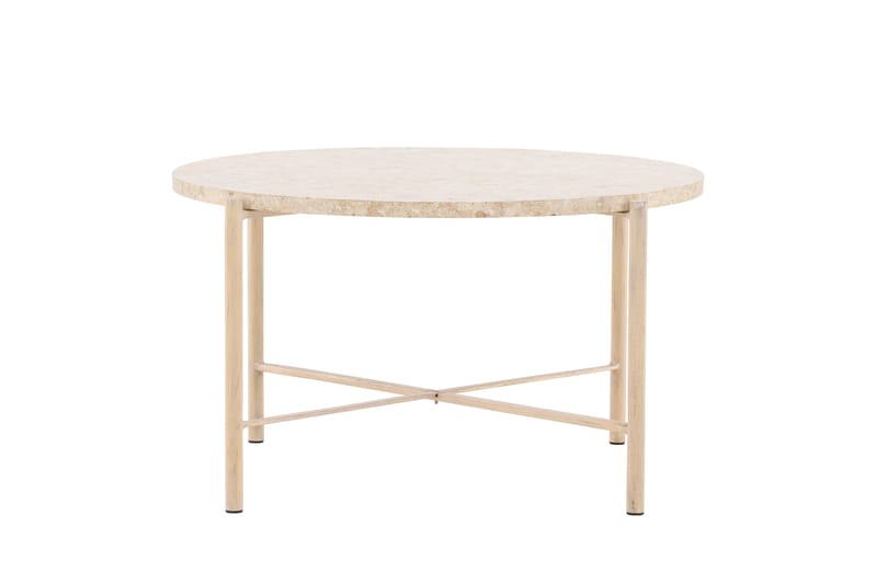 Sandhamn Sofabord 70 cm Rund - Beige - Møbler - Borde - Sofabord