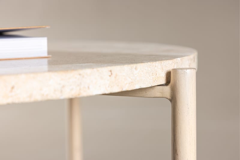 Sandhamn Sofabord 70 cm Rund - Beige - Møbler - Borde - Sofabord