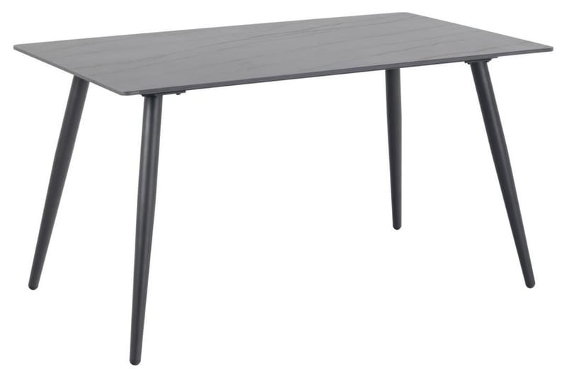 Sanjoan Spisebord 140 cm - Sort - Møbler - Borde - Spisebord og køkkenbord