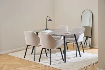 Sanjoan Spisebord 80 cm Rektangulært - Grå - Møbler - Borde - Spisebord og køkkenbord