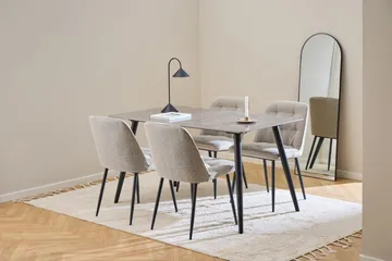 Sanjoan Spisebord 80 cm Rektangulært - Grå - Møbler - Borde - Spisebord og køkkenbord