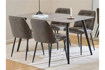 Sanjoan Spisegruppe 140 Cm + 4 Zabinka Spisestuestole