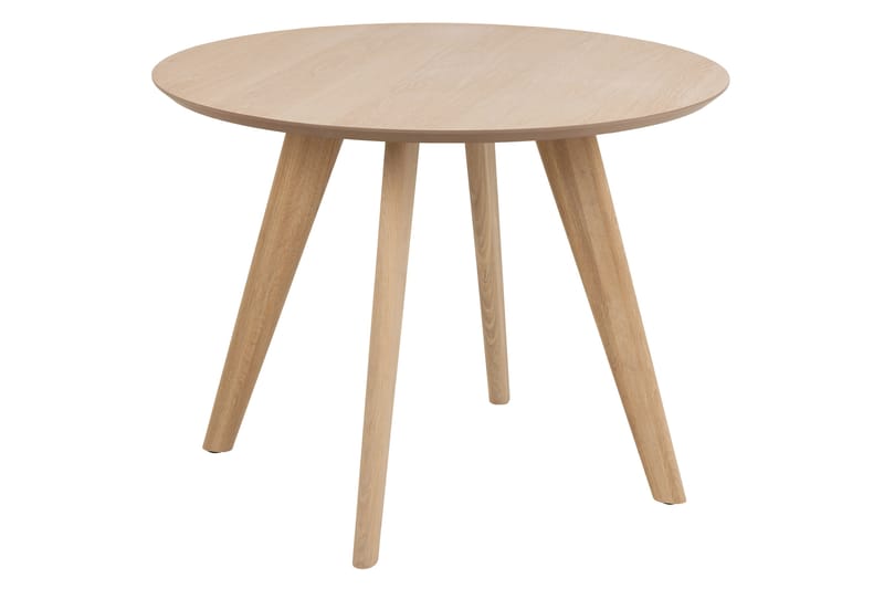 Savan Spisebord 100 cm Rund - Hvid - Møbler - Borde - Spisebord og køkkenbord