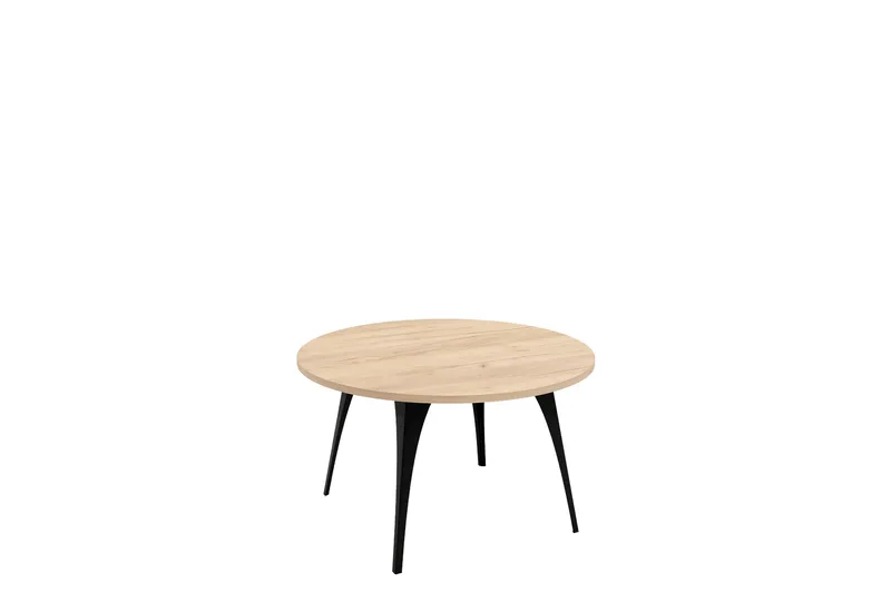 Sayumi Sofabord 75 cm, Sort/Beige