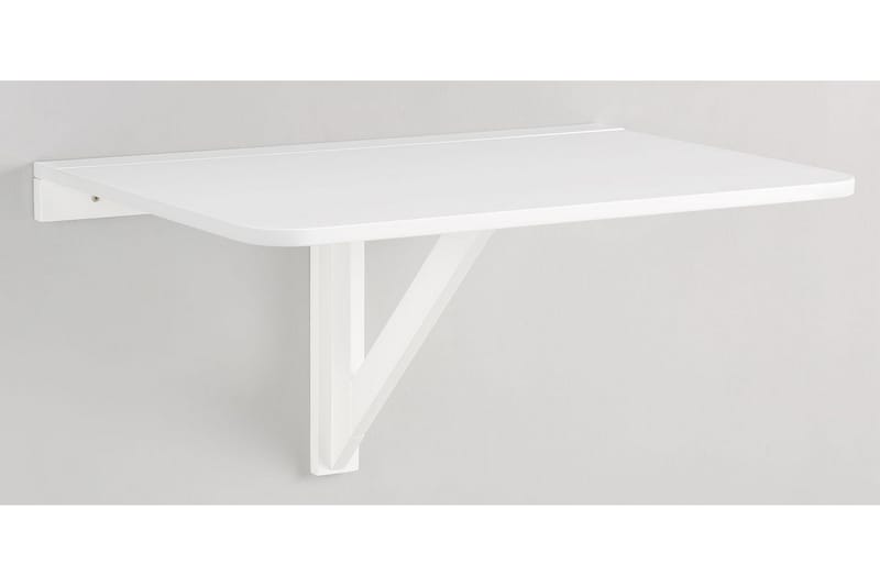 Ranso klapbord 80 cm - hvid - Semmenfoldeligt bord