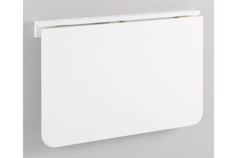 Ranso klapbord 80 cm - hvid - Semmenfoldeligt bord