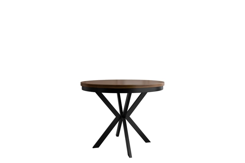 Sereth Matbord 100 cm Rund - Brun/Sort - Møbler - Borde - Spisebord og køkkenbord