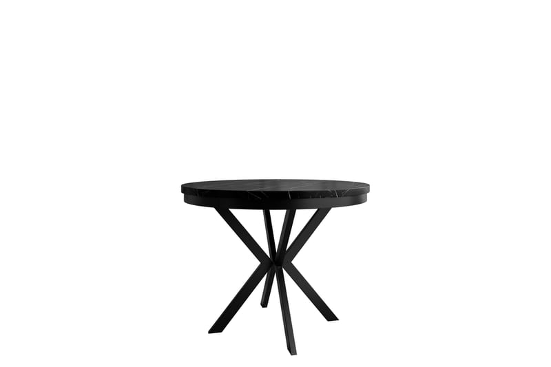 Sereth Matbord 100 cm Rund, Sort