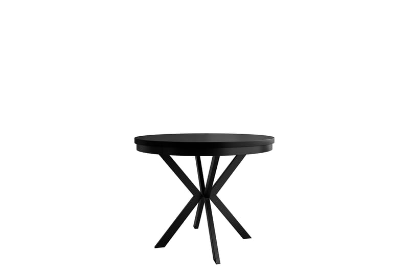 Sereth Matbord 120 cm Rund, Sort