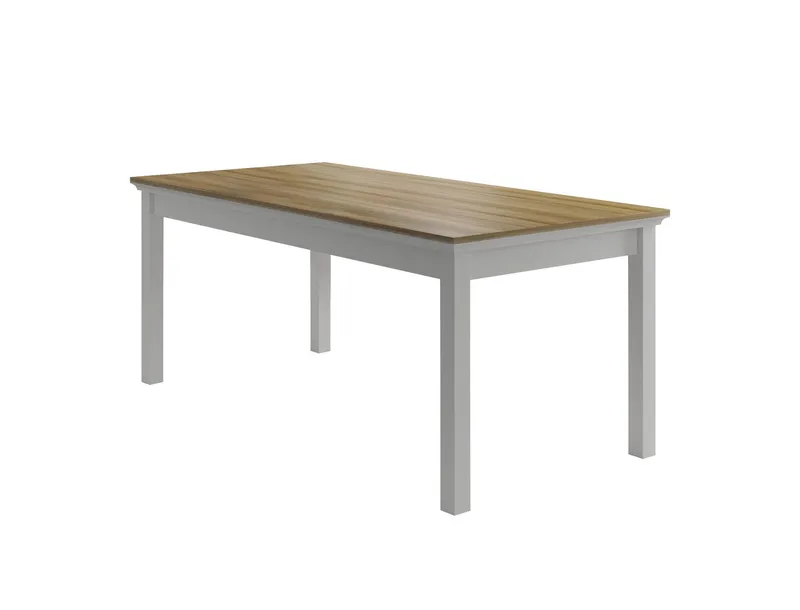 Serina Spisebord 180 cm, Creme og grå