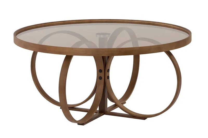 Setira Sofabord 100 cm, Valnød