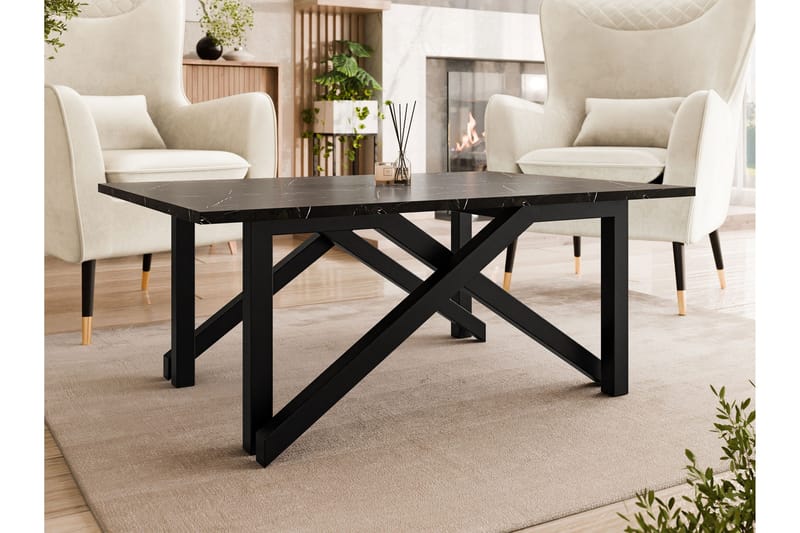 Seyloren Sofabord 100 cm - Sort - Møbler - Borde - Sofabord