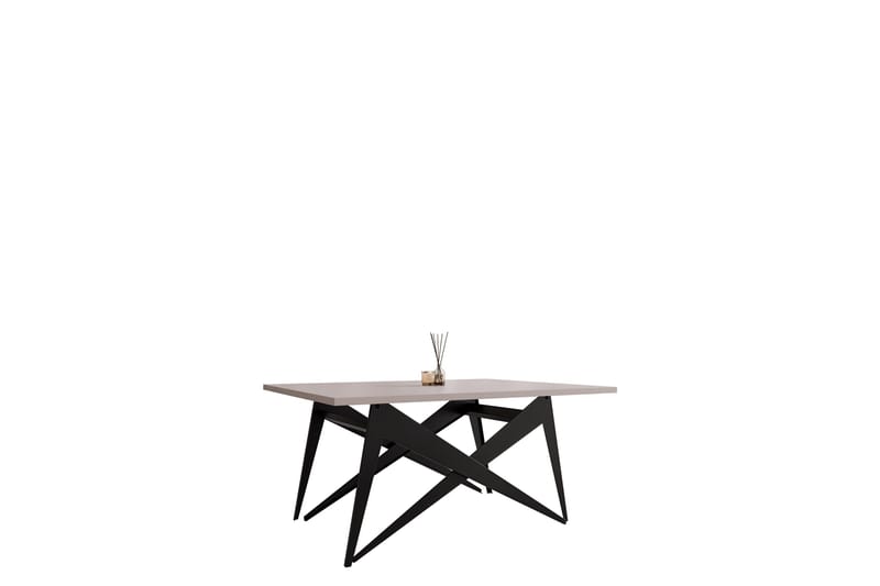 Seyloren Sofabord 90 cm - Sort/Beige - Møbler - Borde - Sofabord