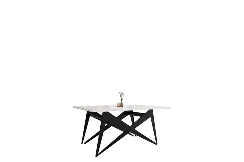 Seyloren Sofabord 90 cm - Sort/Hvid - Møbler - Borde - Sofabord
