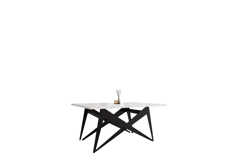 Seyloren Sofabord 90 cm - Sort/Hvid - Møbler - Borde - Sofabord