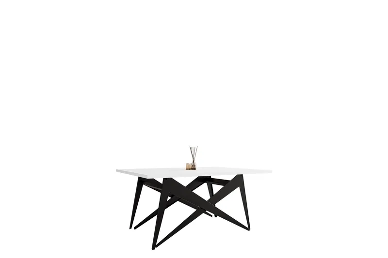 Seyloren Sofabord 90 cm - Sort/Hvid - Møbler - Borde - Sofabord