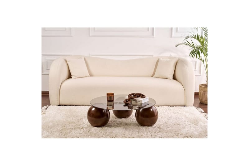 Sibas Sofabord 85 cm - Brun - Møbler - Borde - Sofabord