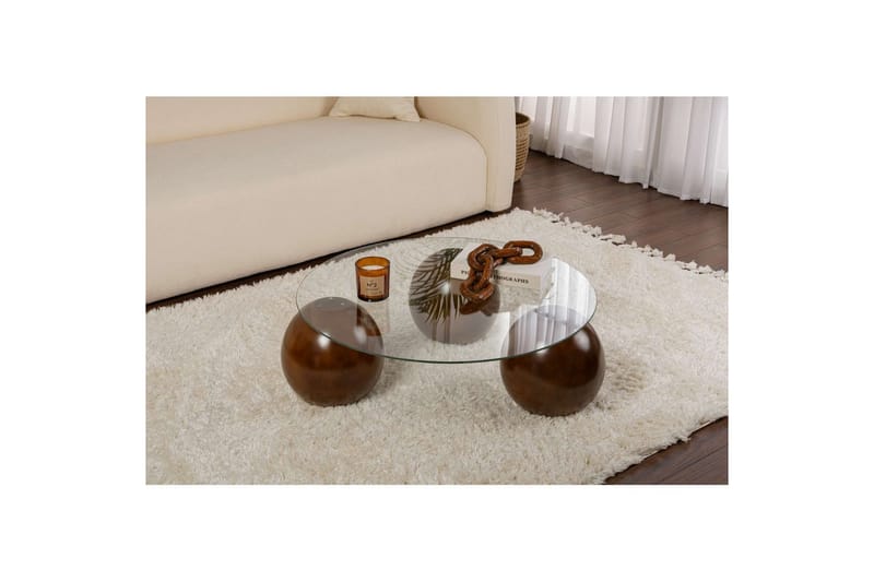 Sibas Sofabord 85 cm - Brun - Møbler - Borde - Sofabord