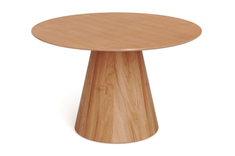 Siena Matgruppe rund 130 cm Eg med 6 Nibe-spisestole - Eg - Møbler - Borde - Spisebordssæt