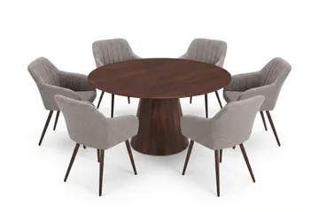 150 cm - Mørk brun