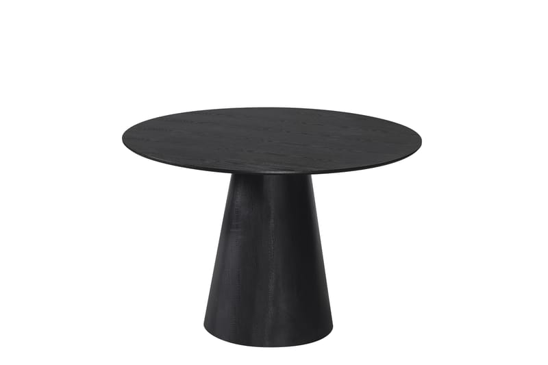 Siena Rundt Spisebord 110 cm, Sort